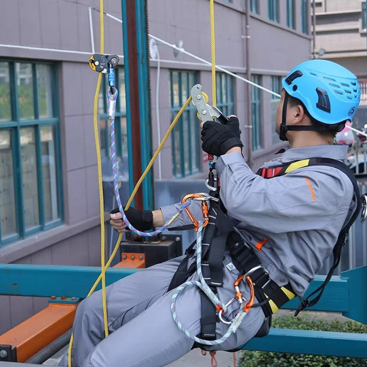 XINDA TPQ6608 High-altitude Work Protector Removable Self-locking Rope Grabber(Orange)