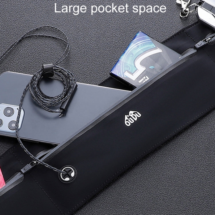 Small OUDU Outdoor Running Cell Phone Waist Pack Men And Women Waterproof Sports Gear(Orange)