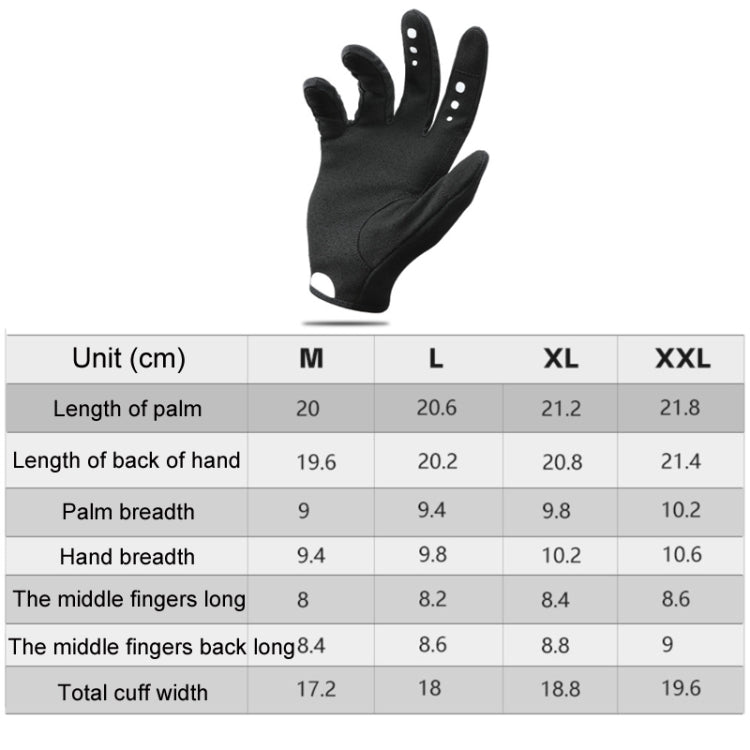 WEST BIKING Gants de Cyclisme Antidérapants Respirants à Écran Tactile, Taille : L (Noir)