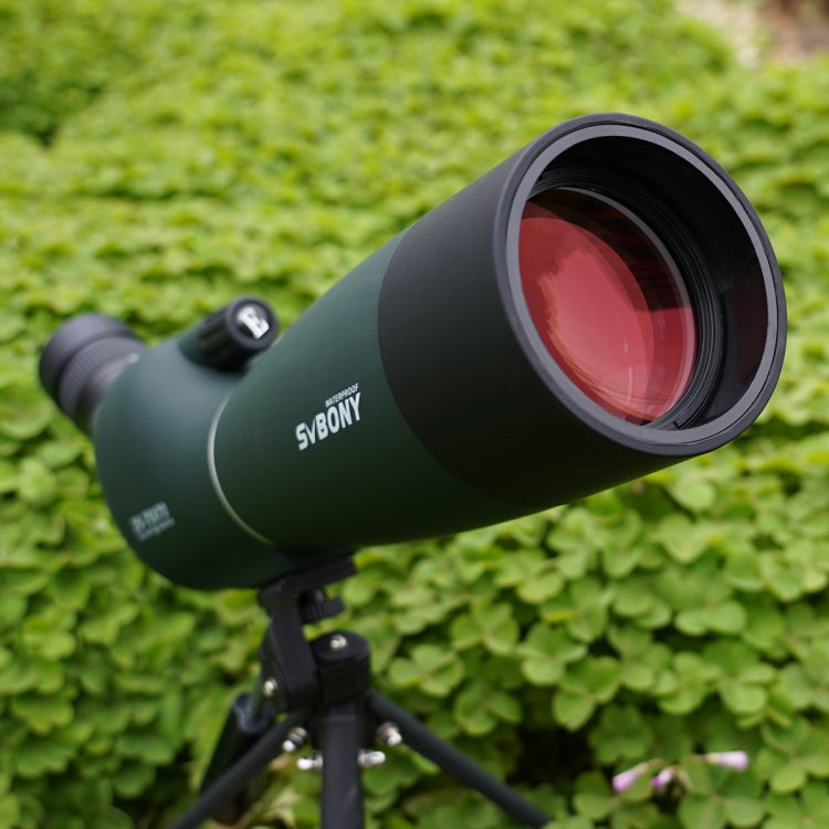 SVBONY SV28 Longue-vue 25-75x70 HD pour l'observation des oiseaux avec trépied, Style : Oculaire 19 mm Film rouge