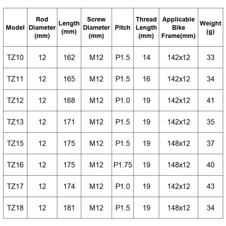 GUB TZ12 MTB Road Bicycle Frame Aluminium Bucket Axle Bar