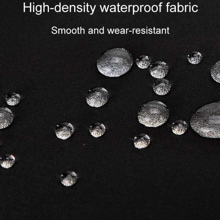 SKV B1530 Large Capacity Student School Bag Casual Double Shoulder Laptop Backpack(Black)