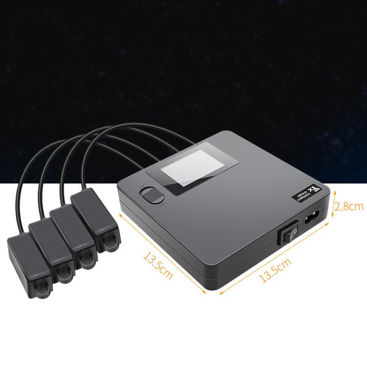 For DJI Mini 4 Pro / Mini 3 Pro / Mini 3 Color Screen Digital Display Four-Way Charger Battery Manager EU Plug
