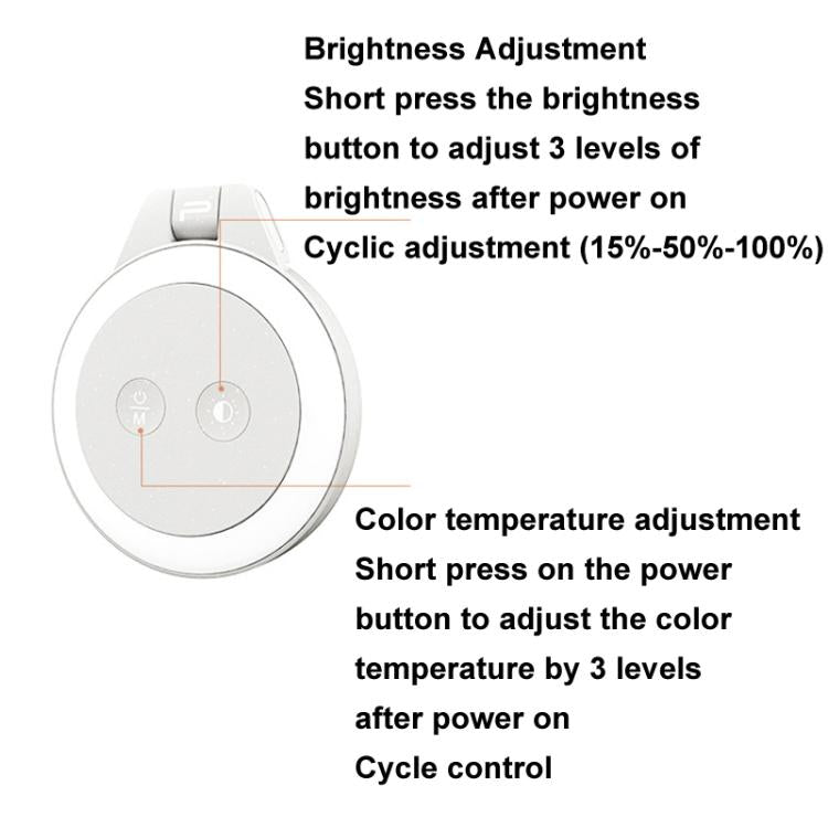 PGYTECH P-PG-012 Cell Phone Magnetic Fill Light MagSafe Live Photo Shooting Photography Lights(Black)