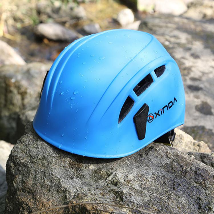 XINDA XDQ9650 Casque de Sécurité d'Extérieur pour Spéléologie et Escalade (Rouge)