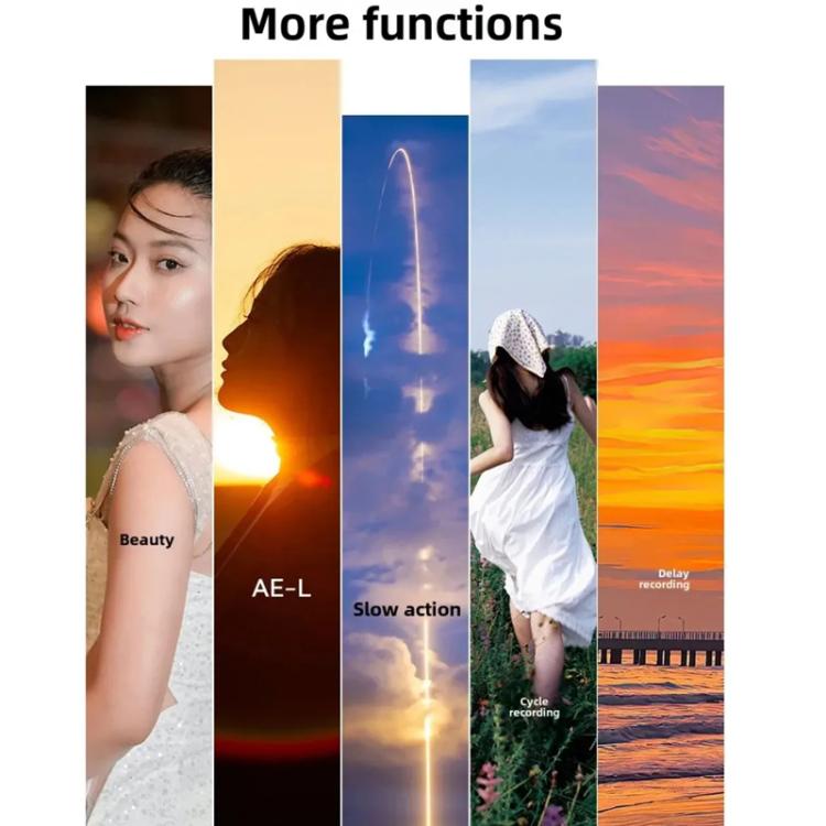 Ordro G930 8.0MP 5K CCD Digital Camera 5X Optical Zoom & Wide-Angle 3.2" Touch Screen Vlogging Camera(Black)