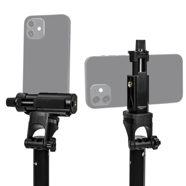 YUNTENG 1688L 16.5-77 Inch Phone Camera Selfie Stick Tripod With Bluetooth Remote Control(Black)