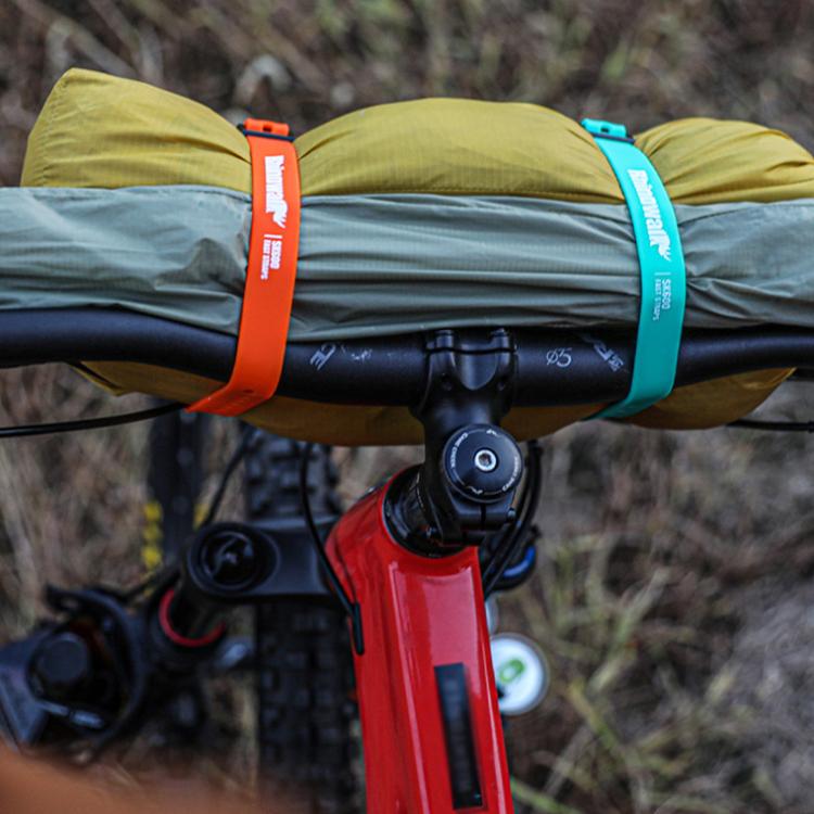 Rhinowalk SK600 60cm Multifunctional Silicone Elastic Straps DIY Tent Straps(Orange)