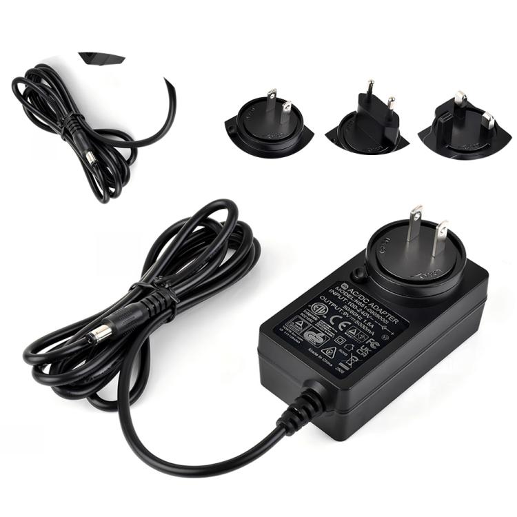 Waveshare 9V / 5A 1.2m Length Cable DC Jack Power Supply Adapter(EU Plug)