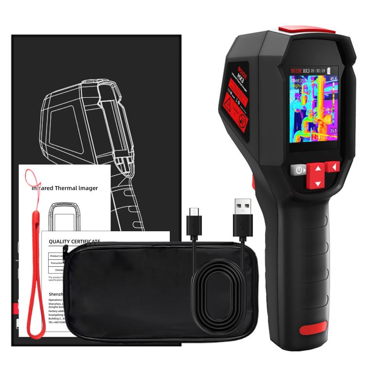 BSIDE HX3 Handheld Infrared Thermal Imager Power Non-Contact Thermometer