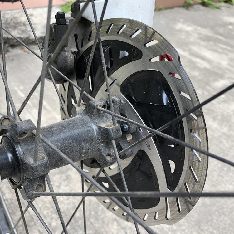 Disque de frein RACEWORK RK152 VTT à six trous, dissipateur de chaleur résistant à l'usure (Argent 160 mm)