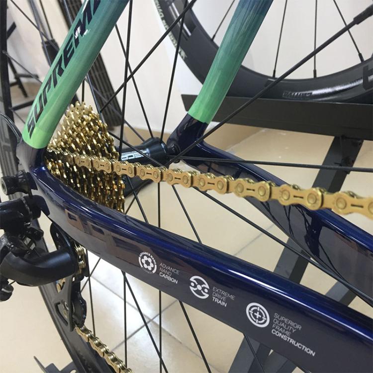 RACEWORK C0991A 11-speed Road Bicycle Cassette Flywheel, Color: Gold 11-34T