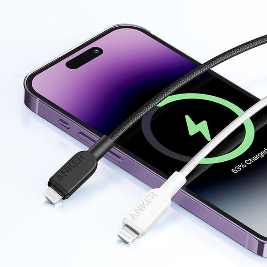 ANKER MFi Type-C To 8 Pin Fast Charging Braided Cable, Color: 1.8m Black