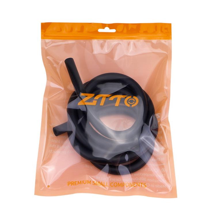 2pcs ZTTO 1.5m Bicycle Brake Shifter Cable Anti-Rattle Soundproof Foam Tube(Orange)