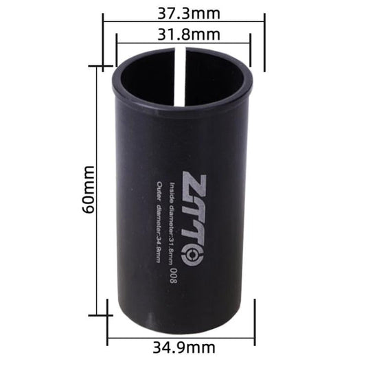 31,8-34,9 mm 008 2 pièces ZTTO Réducteur de tige de selle de vélo (Noir)