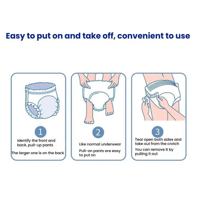 KangYi Doctor Underwear Style Adult Diapers, Size: Seamless M-L 62pcs