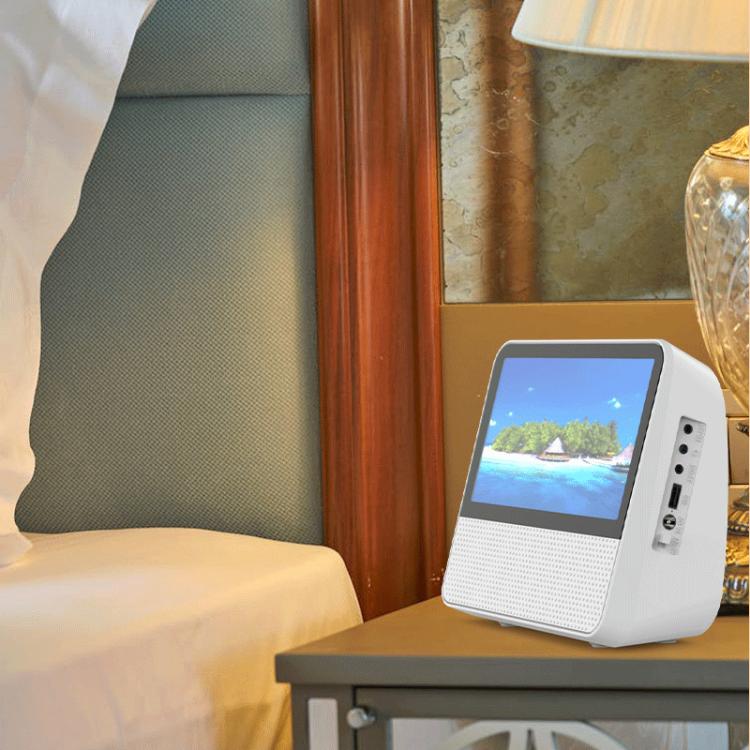 Kecag KC-906 Home Portable Mobile DVD Player VCD Video Player, Spec: UK Plug(White)