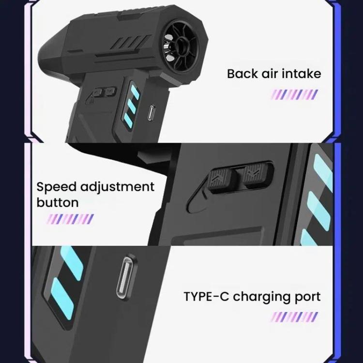 SUITU YMG-826 Turbo Fan Blow Suction Dual Purpose Camping Outdoor Handheld Hair Dryer