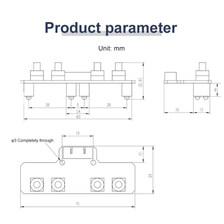 Yahboom 4 Channel Infrared Tracking Sensor Module For Smart Car Robot, Spec: Module+ 6Pin Cable