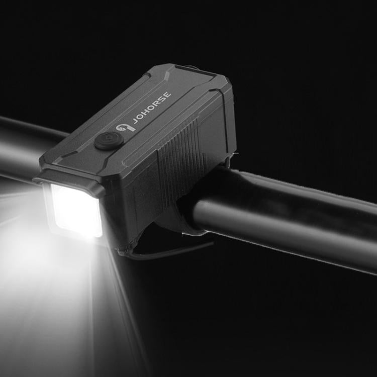 JOHORSE Bicycle Headlight With USB Rechargeable For Cycling Illumination, Model: CB-18055