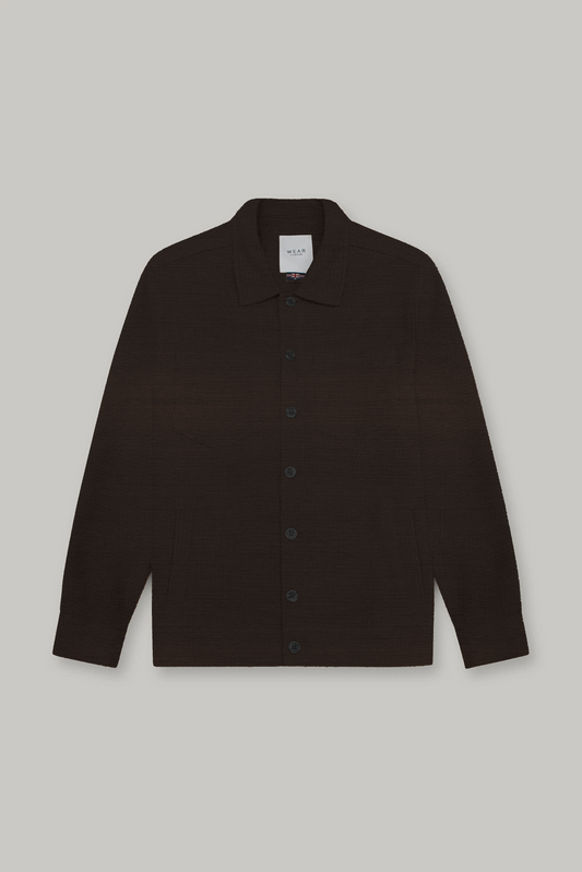 Turner Shacket - Chocolate Malta