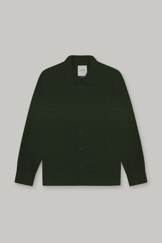 Turner Shacket - Olive Malta