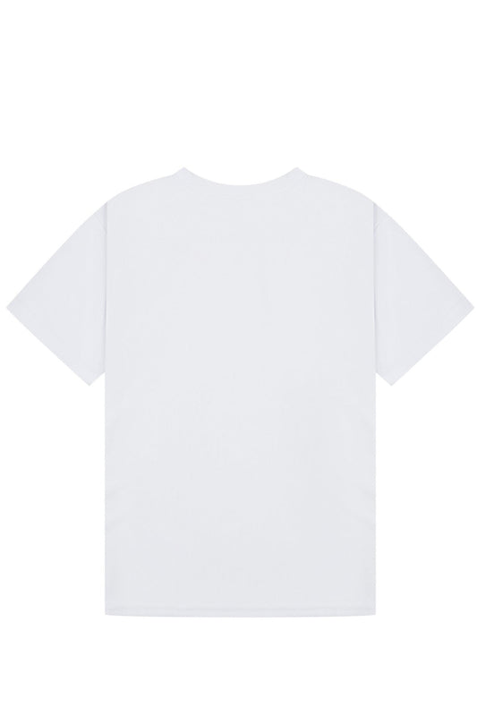 Little Apes My Dad Can't Lift Tee - White