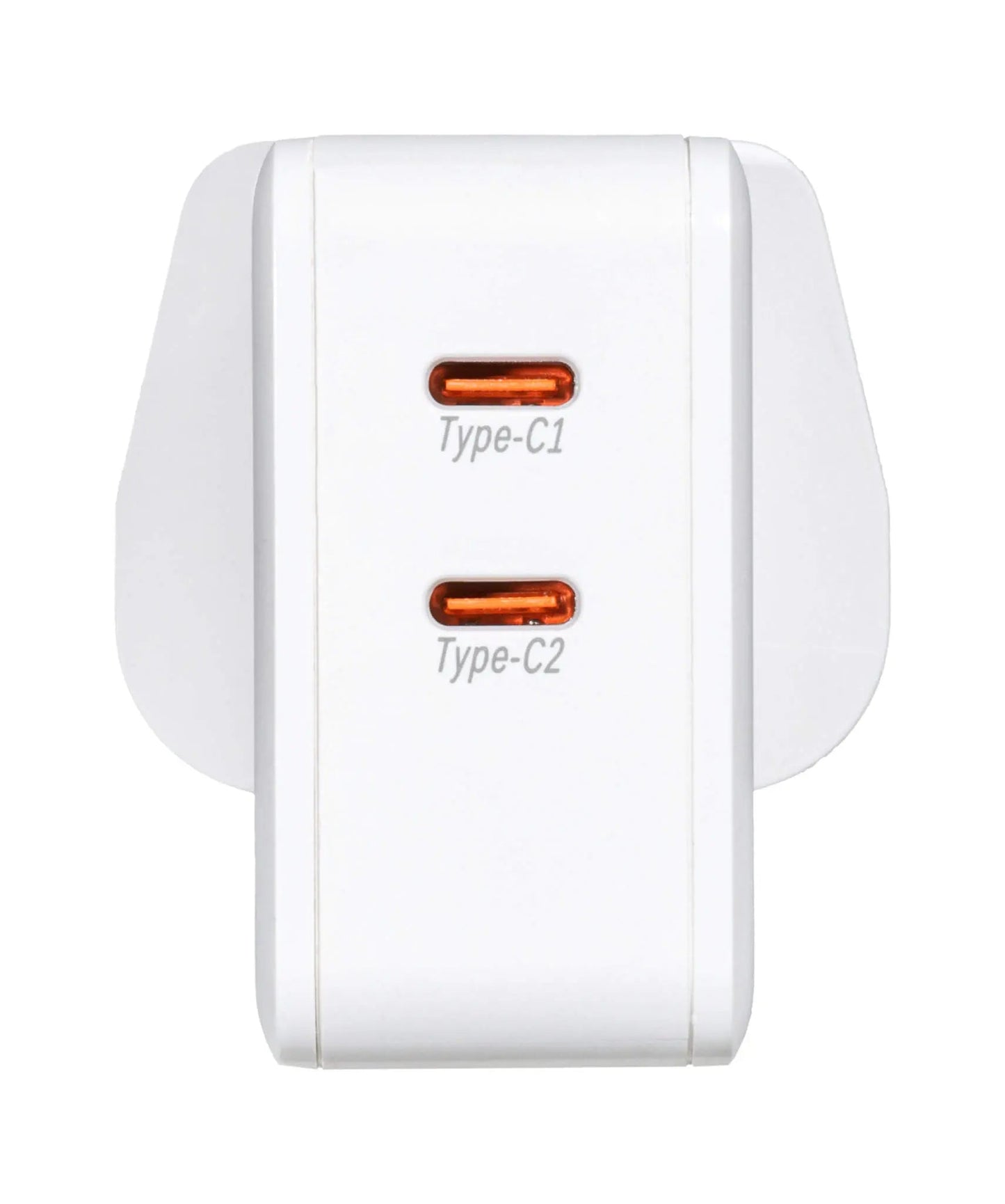 VIVANCO 63216 Super Fast Type-C Dual Charger 45w
