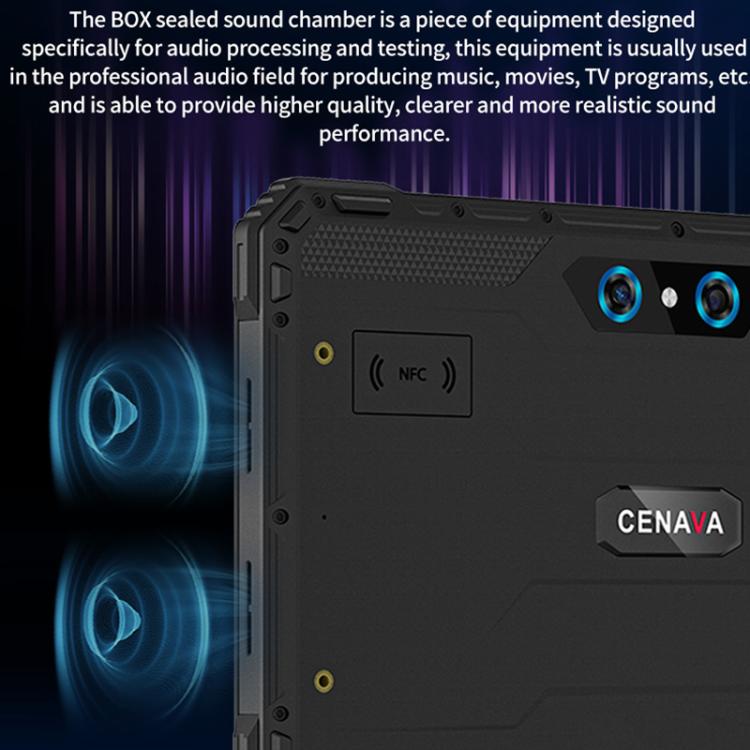 CENAVA A88ST IP68 Rugged Tablet PC, 4GB+64GB, 8 inch Android 11 MTK6771 Octa Core, 4G Network, US Plug