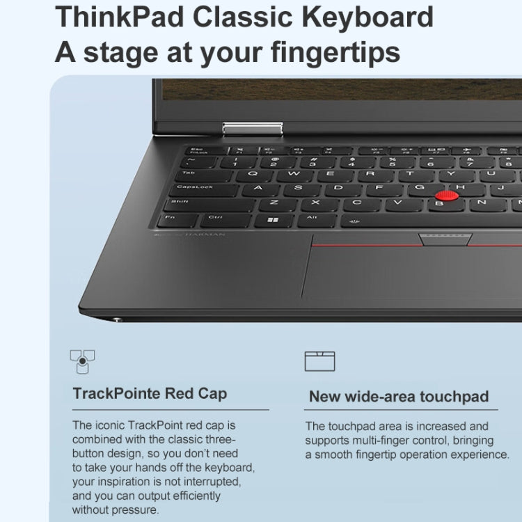 Lenovo ThinkPad T14p Ordinateur Portable d'Ingénieur, 14 pouces 32Go+1To Windows 11 Familial, Intel Core i5-13500H 12 Cœurs, Prise US