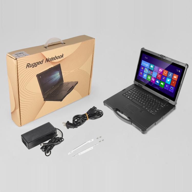 UNIWA ULAP R14 Rugged Laptop, 8GB+256GB, 14 inch Windows 10 Home Intel Core i5-8250U, EU Plug