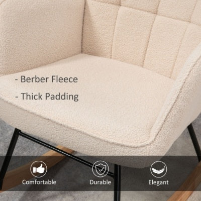 Wingback Rocking Chair