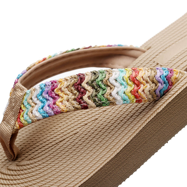 Women's PP Woven Flip Flops