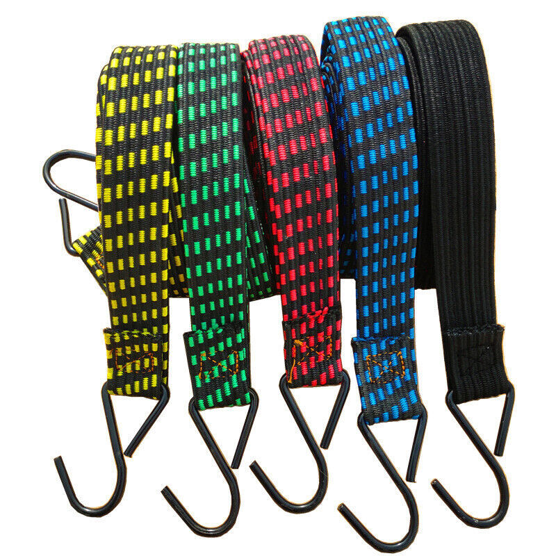 5XHeavy Duty Elastic Luggage Bungee Rope