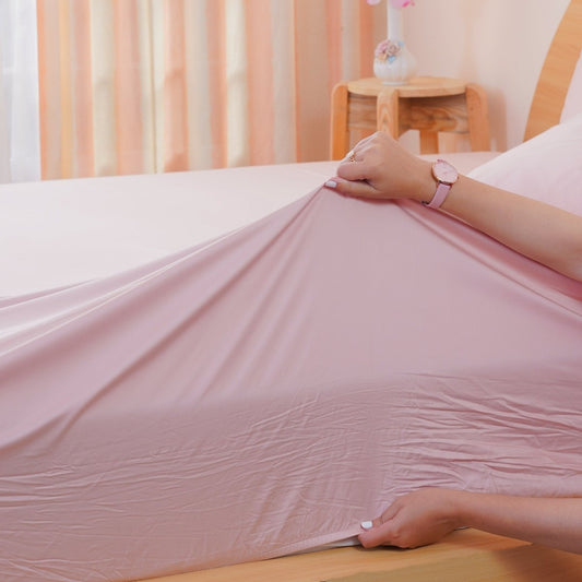 Ackly Bamboo - Blush Pink Fitted Sheet