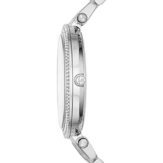 Michael Kors MK3404 Ladies Darci Silver Motif Watch