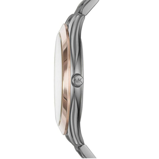 Michael Kors MK8576 Men's Slim Runway Black Rose Watch