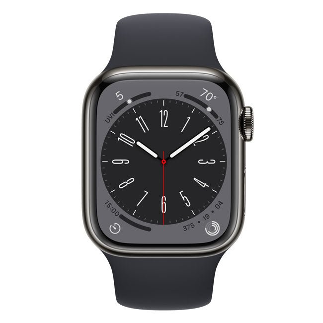 Apple Watch Series 8 45 mm Cellulaire Acier inoxydable | Débloquée