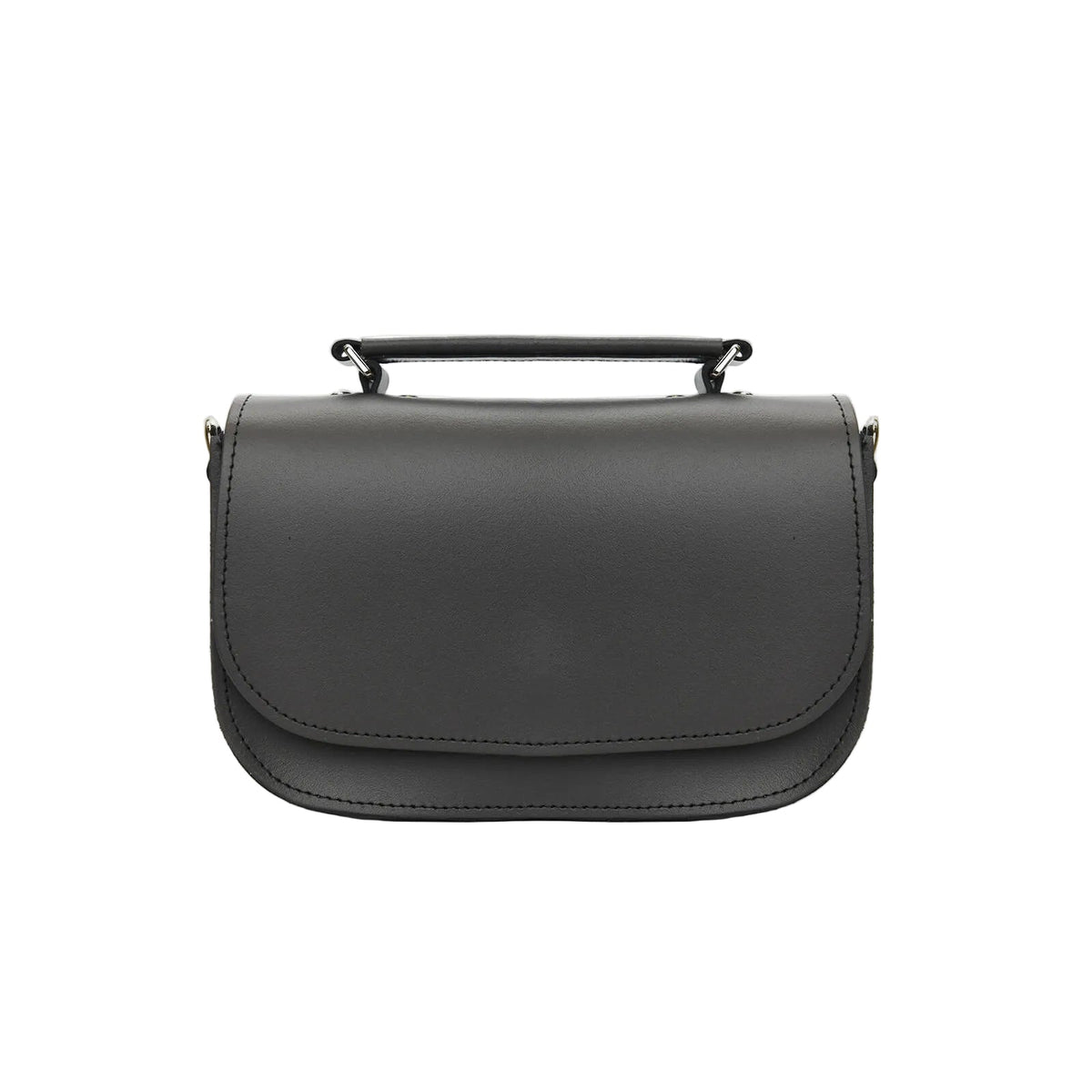 Aura Handmade Leather Bag - Graphite