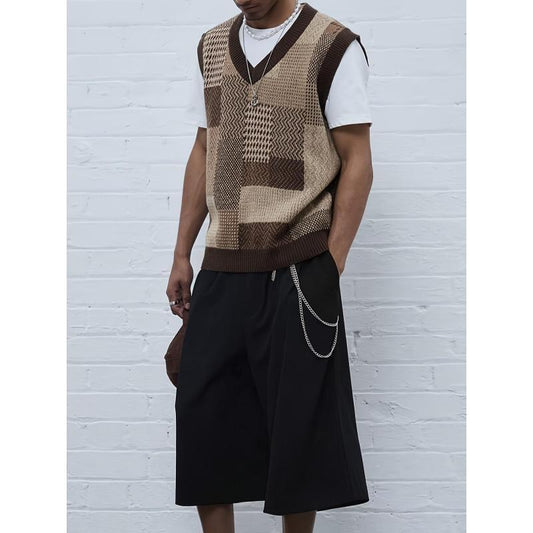Men's Casual Collar Knitted Vest