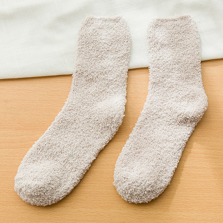 Women's Coral Cashmere Socks