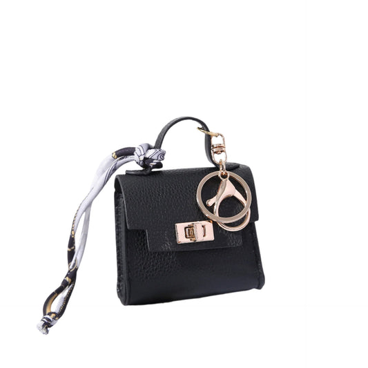 Mini pendentif sac de luxe en plastique