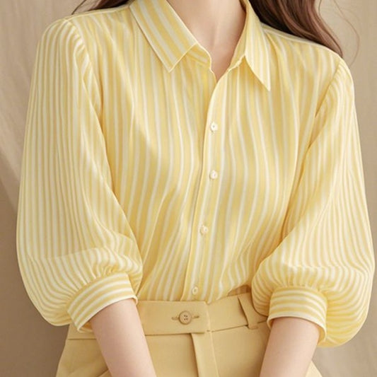 French-Style Elegant Petite Top