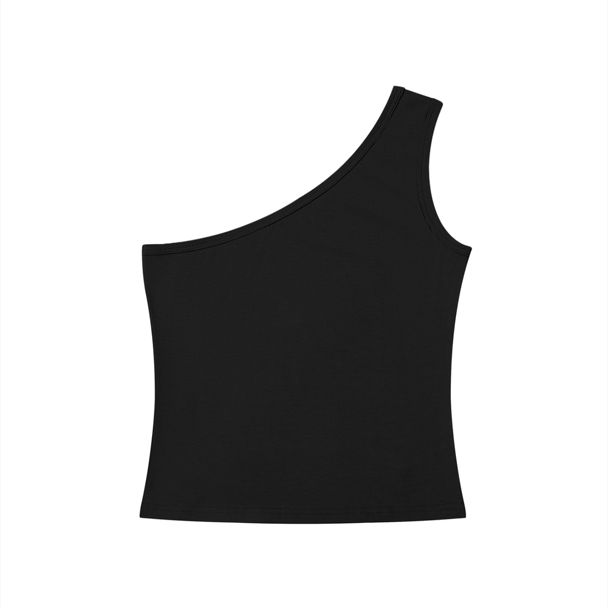 Women's One-Shoulder Crop T-Shirt