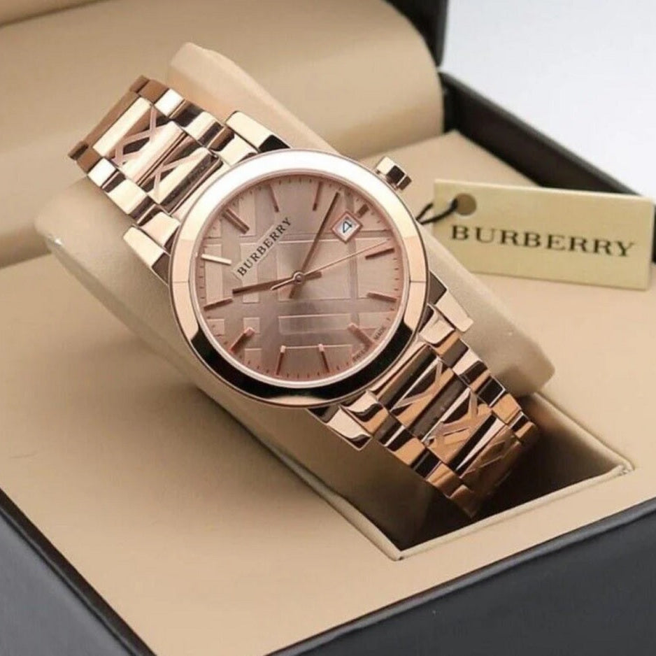 Burberry BU9146 The City Women's Rose Gold Watch