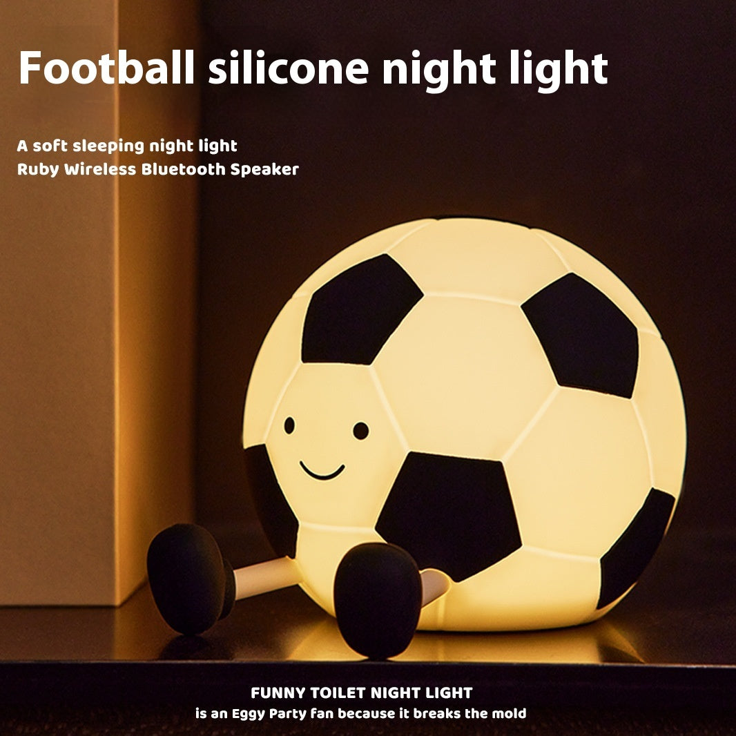 Football Small Night Lamp Bedroom Bedside Sleep At Night