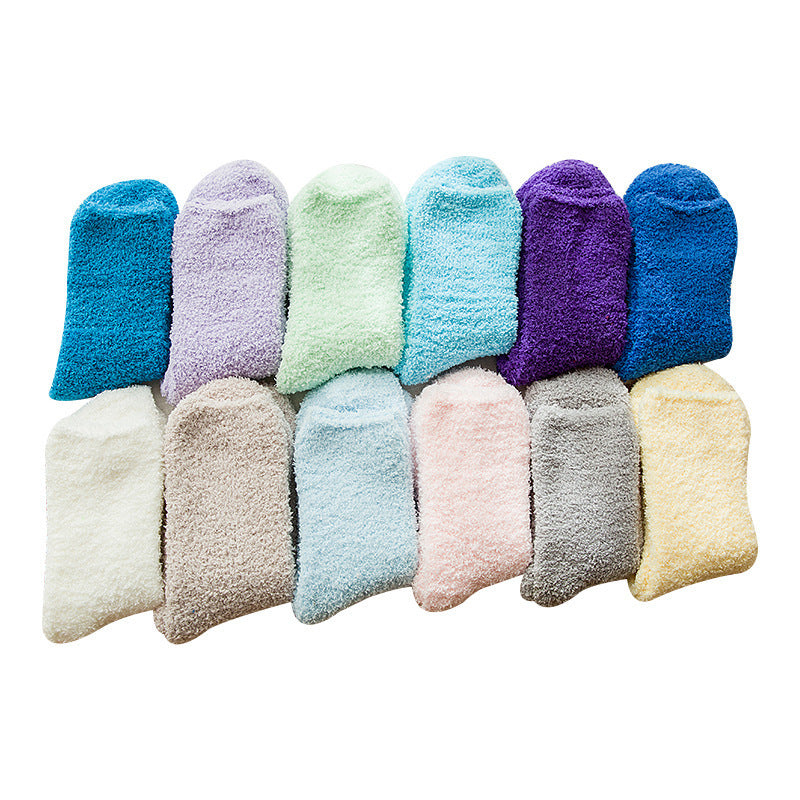 Women's Coral Cashmere Socks