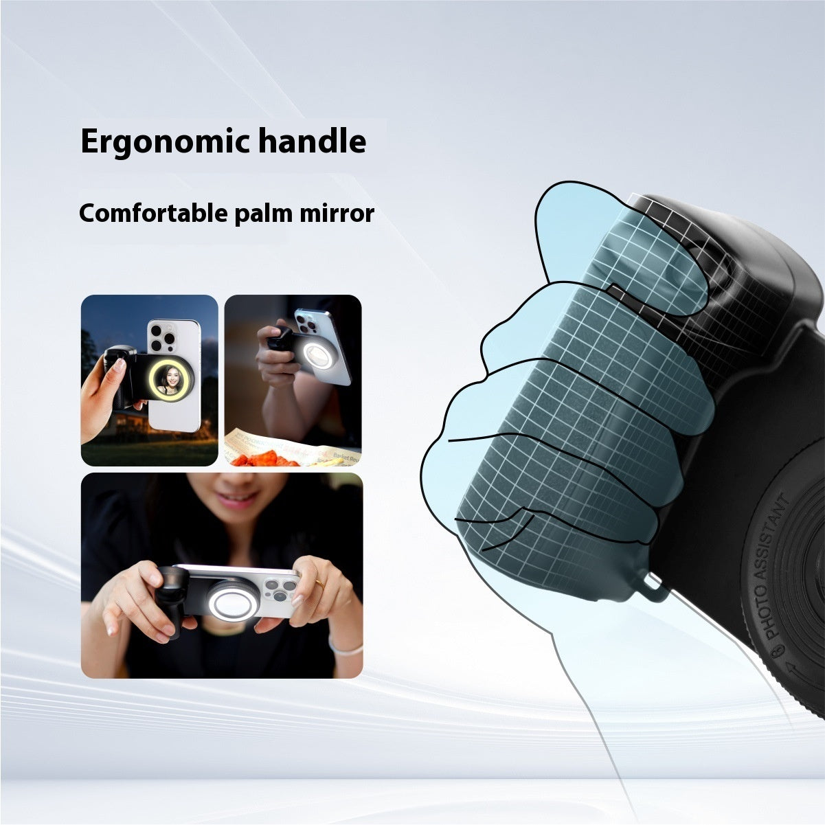 Bluetooth Camera Aid Portable Fill Light