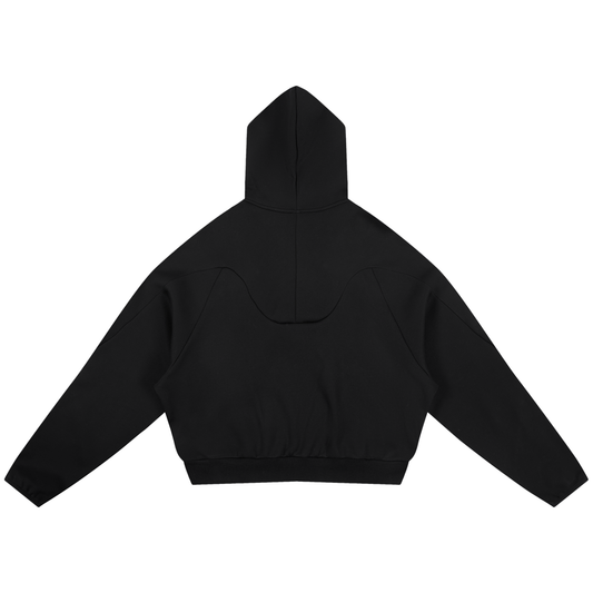 Curved Panel Raglan Hoodie 350GSM