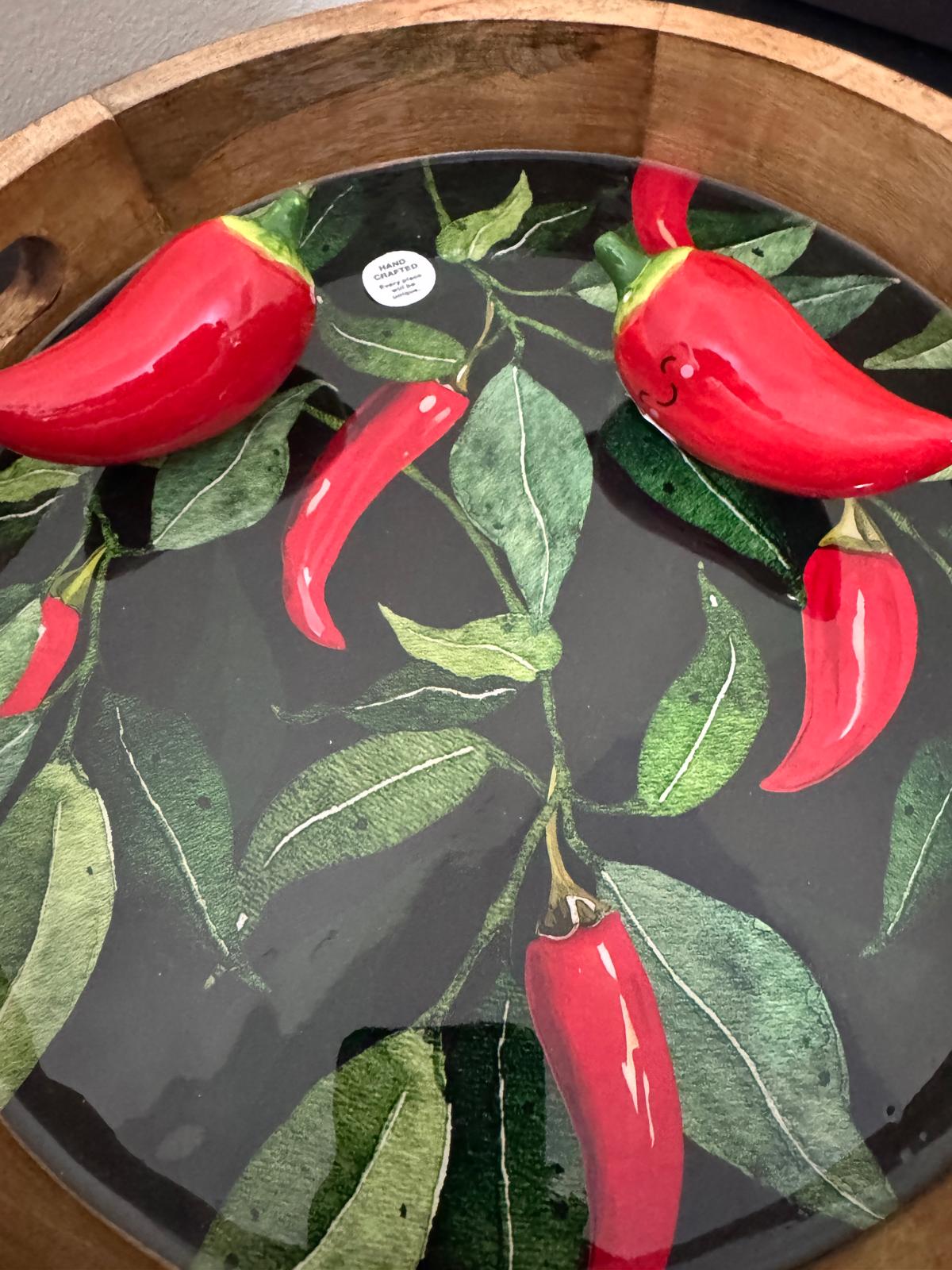 Chilli Salt & Pepper shaker Set
